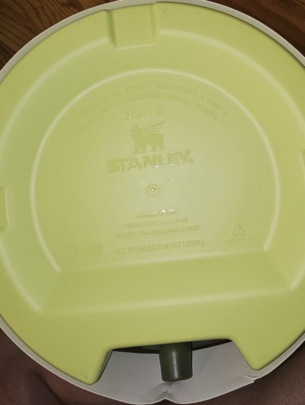 Stanley Bright Lime & Aqua 2 Gallon Water Jug - Picture 6 of 6